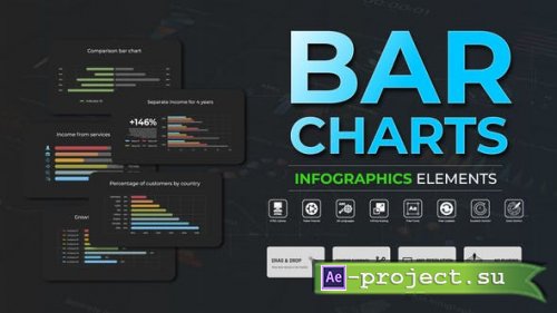 Videohive - Infographic - Bar Charts - 51138738 - Project for After Effects