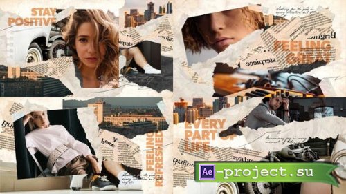 Videohive - Stop Motion Collage Video Template - 51117666 - Project for After Effects