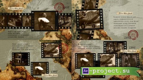 Videohive - Vintage Documentary Timeline Slideshow Template - 51118150 - Project for After Effects