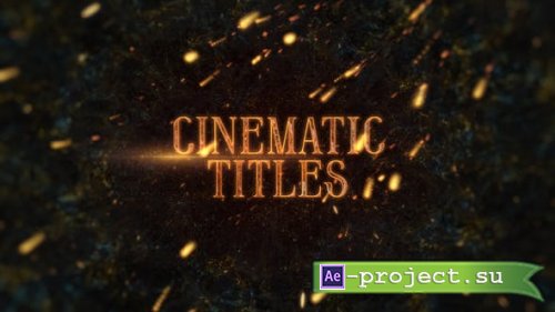 Videohive - Cinematic Movie Titles - 50789251 - Project for After Effects