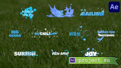 Videohive - Liquid Titles | After Effects - 51118690 - Project for After Effects
