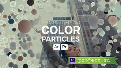 Videohive - Premium Overlays Color Particles - 51169700 - Project for After Effects