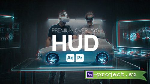 Videohive - Premium Overlays HUD - 51186426 - Project for After Effects