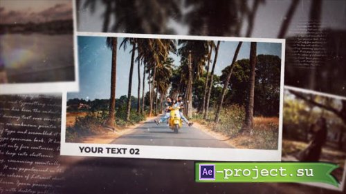 Videohive - Brush Photo Slideshow - 51079696 - Project for After Effects
