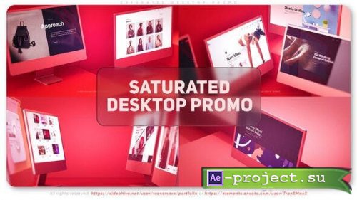 Videohive - Saturated Desktop Promo - 51162442 - Project for After Effects