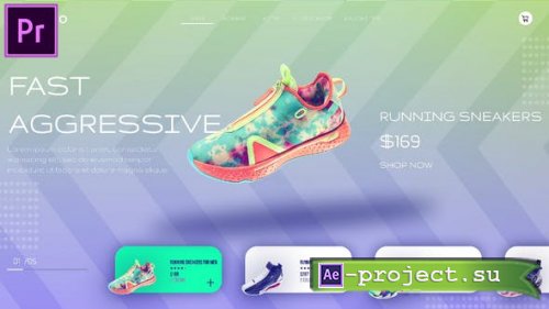 Videohive - Minimalistic Sneakers Promo - 51185149 - Project for After Effects