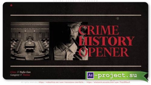 Videohive - Crime Story Slideshow - 51182895 - Project for After Effects
