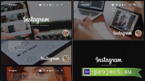 Videohive - Instagram Opener - 51122064 - Project for After Effects