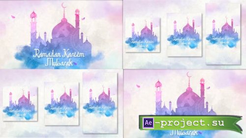 Videohive - Colorful Ramadan Intro 4 in 1 - 51127346 - Project for After Effects