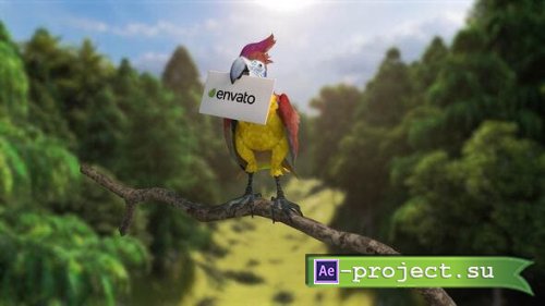 Videohive - Parrots Carry Your Logo - 50998593 - Project for After Effects