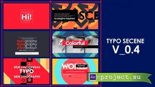 Videohive - Titles Typography 4 - 51086698 - Project for After Effects