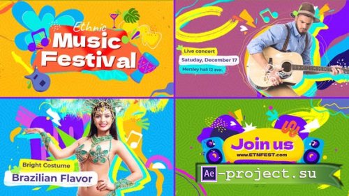 Videohive - Ethnic Music Festival Event Opener - 50651176 - Project for After Effects