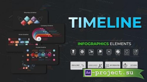 Videohive - Infographic - Timeline - 51209773 - Project for After Effects