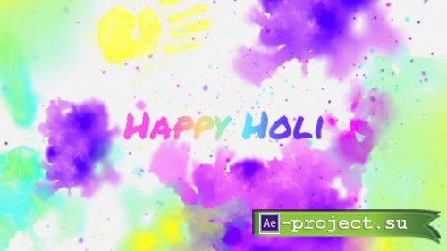 Videohive - Colorful Holi Opener - 51211815 - Project for After Effects
