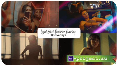 Videohive - Light Bokeh Particles Overlay - 51218820 - Project for After Effects