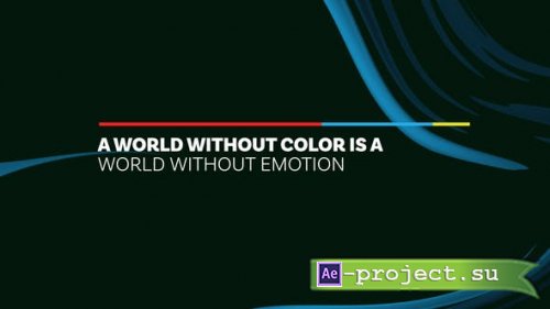 Videohive - Text Animations with Colorful Backgrounds - 51223005 - Project for After Effects