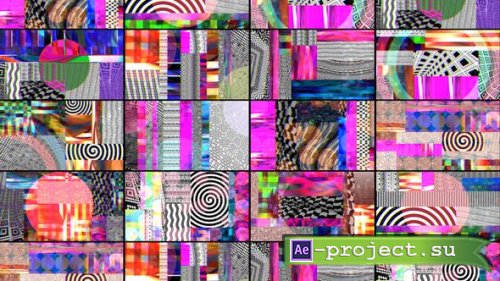 Videohive - Collage of Animated Backgrounds - 51215747 - Project for After Effects