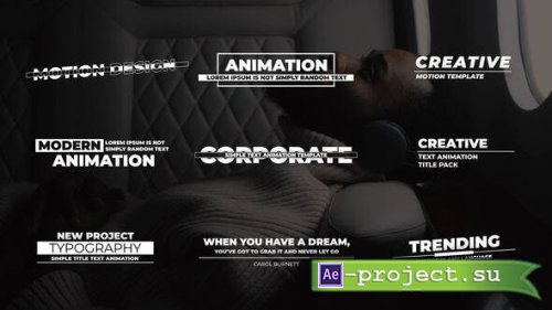 Videohive - Text Animation | AE - 51224380 - Project for After Effects