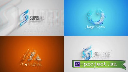 Videohive - Pixelated Logo Reveal - 51221842 - Project for After Effects