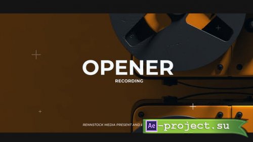 Videohive - Recording Opener - 51203032 - Project for After Effects