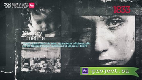 Videohive - History Timeline - 47928564 - Project for After Effects