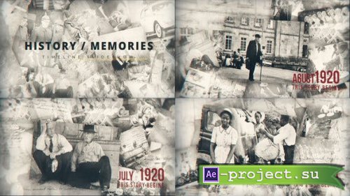 Videohive - History Slideshow - 51237446 - Project for After Effects