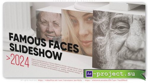Videohive - Famous Faces Gallery - 51282276 - Project for After Effects