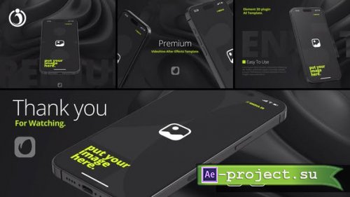 Videohive - Phone App Mockup - 51299958 - Project for After Effects