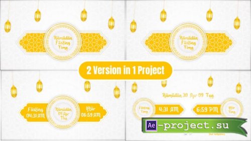 Videohive - Ramadan Fasting Iftar Time - 51303384 - Project for After Effects