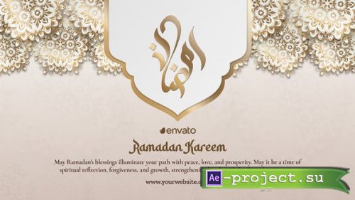 Videohive - Happy Ramadan Kareem - Greeting | Opener | Intro V.07 - 51305568 - Project for After Effects