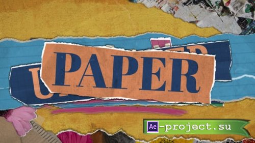 Videohive - Unfolded Paper Opener - 51086489 - Project for After Effects