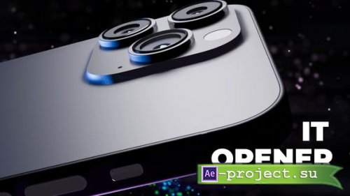 Videohive - 3D Opener App Colorful Elements - 51282395 - Project for After Effects