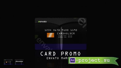Videohive - Bank Card - 51319741 - Project for After Effects