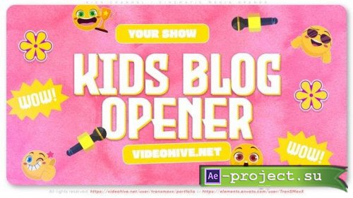 Videohive - Kids Channel - Cinematic Media Opener - 51317138 - Project for After Effects