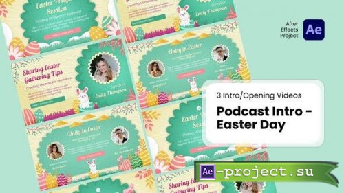 Videohive - Intro/Opening - Podcast Intro Easter Day After Effects Template - 51311712