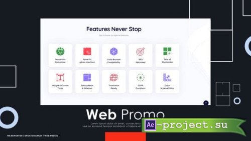 Videohive - Web Site Promo V 0.5 - 51214631 - Project for After Effects
