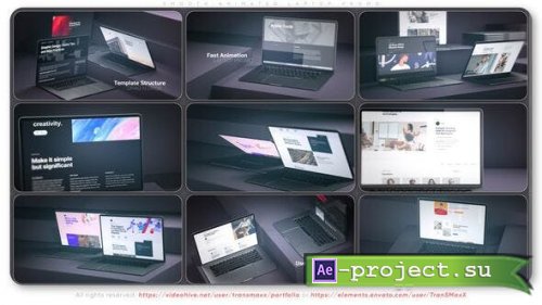 Videohive - Smooth Animated Laptop Promo - 51365265 - Project for After Effects