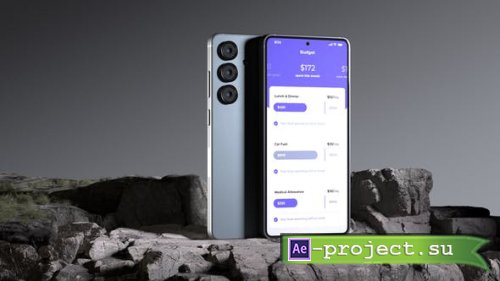 Videohive - App Promo Phone Mockup - 51375221 - Project for After Effects