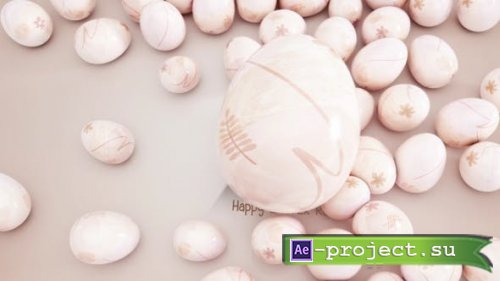Videohive - Easter Eggs Roll Over - 51376501 - Project for After Effects