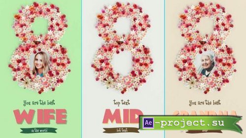 Videohive - Women's Day Greetings - 50772849 - Project for After Effects