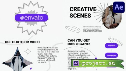 Videohive - Clean Creative Scenes for After Effects - 51348815 - Project for After Effects