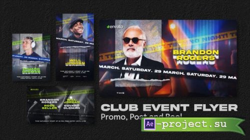 Videohive - Club Event Flyer. Promo, Post and Reel - 51387287 - Project for After Effects