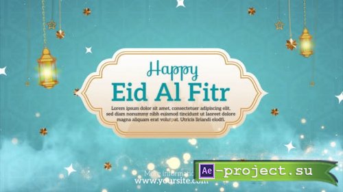 Videohive - Eid Al Fitr Intro V1 - 51390864 - Project for After Effects
