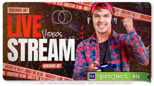 Videohive - Live Stream - Blog Opener - 51392604 - Project for After Effects