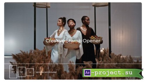 Videohive - Creative Stomp Opener - 50630485 - Project for After Effects