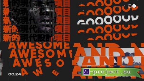 Videohive - Kinetic Text Intro - 51427783 - Project for After Effects