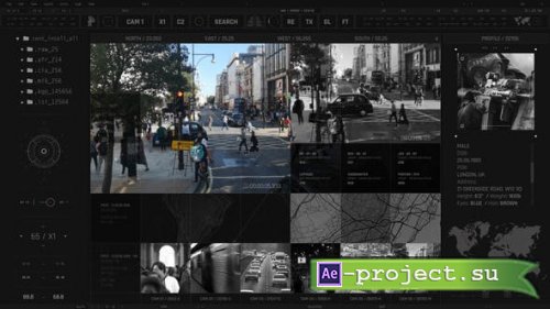Videohive - HUD Covert Operations CCTV2 - 51405400 - Project for After Effects