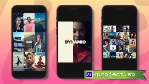 Videohive - Dynamic Opener Vertical Reel - 51224791 - Project for After Effects