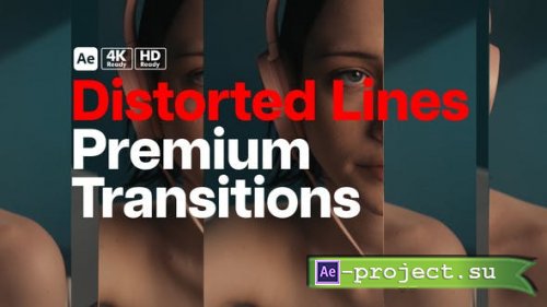 Videohive - Premium Transitions Distorted Mirror - 51444002 - Project for After Effects
