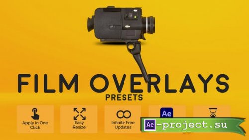 Videohive - Film Overlays - 51450009 - Project & Script for After Effects